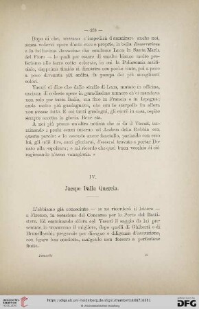 IV. Jacopo Dalla Quercia