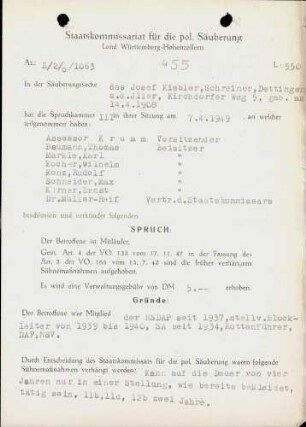 Kiebler, Josef
