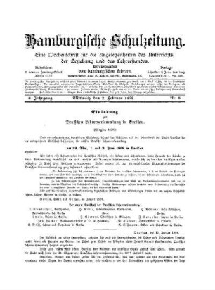 Einladung zur Deutschen Lehrerversammlung in Breslau
