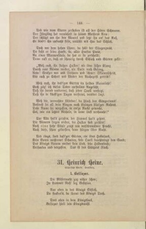 31. Heinrich Heine