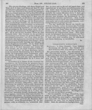Grüneisen, C.: Ueber bildliche Darstellung der Gottheit. Ein Versuch. Stuttgart: Franckh 1828