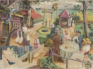 Cafégarten in Tegel