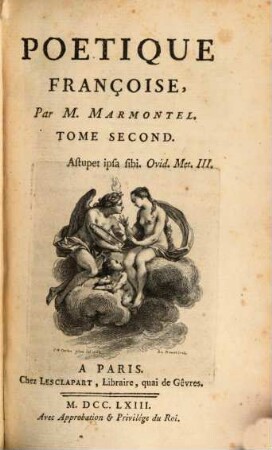 Poetique Françoise, 2