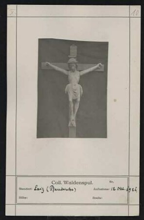 Kruzifix Standort: Laiz (Pfarrkirche)