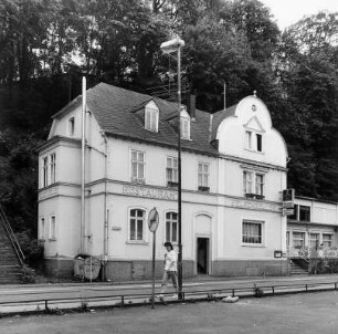 Gasthof ''Felsenkeller''; Weilburg, Ahäuser Weg 4, Eisenbahn