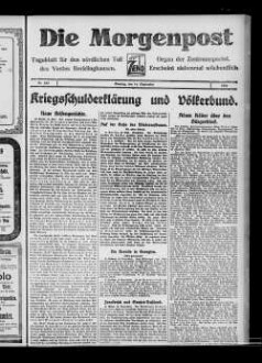 Die Morgenpost. 1924-