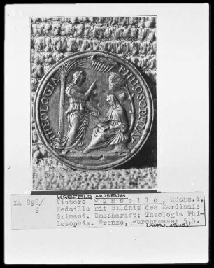 Persofinikationen von Theologia und Philosophia