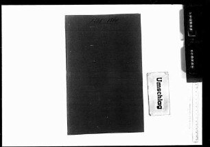 Stellen und Personal, Miszellen (1851-1860)