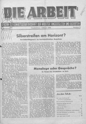 Nummer 2: Februar 1954