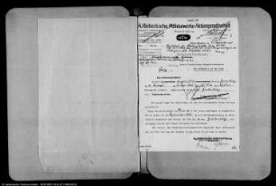 Berechtsame der Braunkohlenmutung "Hindenburg" bei Bernau