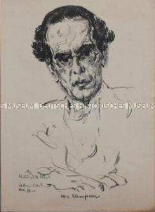 Bildnis des Musikers Otto Klemperer (1)