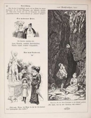 "Ein modernes Paar" "Vor dem Cerberus" "Stoßseufzer"