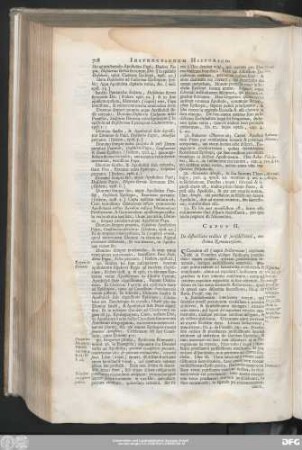 Caput. II. De distinctione ordinis & iurisdictionis, doctrina Romanensium.