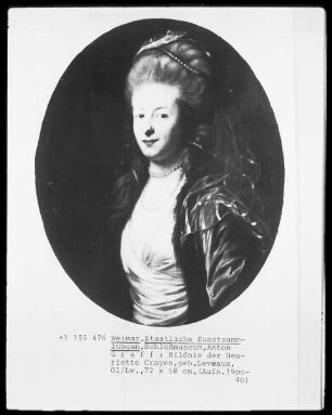 Bildnis der Henriette Crayen, geb. Leveaux