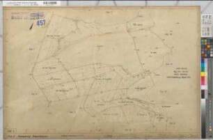 Braunshausen (Hallenberg), Umlegung Braunshausen, Zuteilungskarte Bl.3 Flur 3