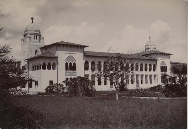 German hospital Daresalam from a short distance