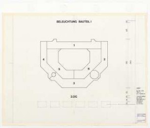 Zentralbibliothek der Landbauwissenschaft, Bonn Neubau: Schaltschrank 2.OG, Teil 3, 1:1