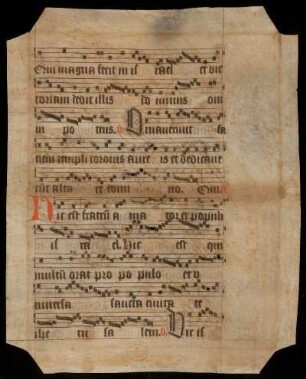 Antiphonale (Fragment)