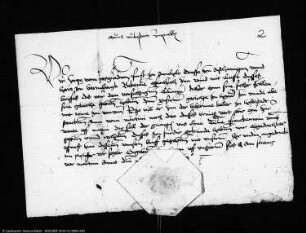 Varia u.a. Geleitsbrief