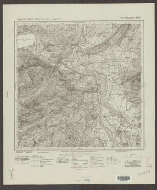 856 Immenstadt ; Topographische Karte von Bayern 1:25.000 [Positionsblätter]
