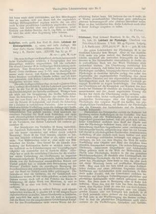 245-246 [Rezension] Knöpfler, Alois, Lehrbuch der Kirchengeschichte. 5., verm. u. verb. Aufl