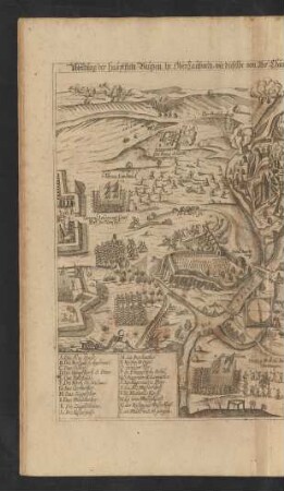 Abbildung der Hauptstadt Bautzen in OberLaußnitz, wie dieselbe von Ihr Churfürstl: Gn: von Sachsen erobert worden. 1620.