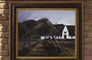Ausstellung "Landschaften" von Lothar Hoffmann: Kreistagssitzungssaal: Foyer: Landschaftsgemälde
