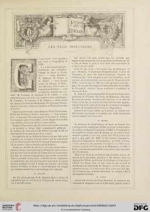 Les trois directeurs
