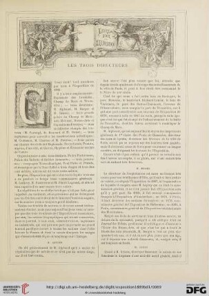 Les trois directeurs