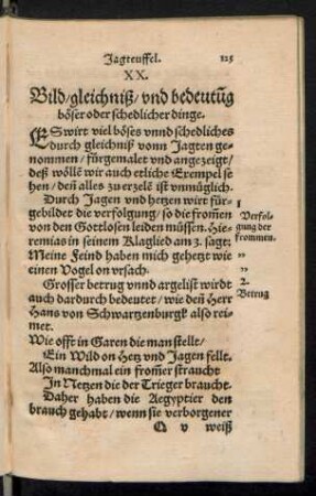 XX. Bild/ gleichniß/ und bedeutu[n]g böser oder schedlicher dinge.