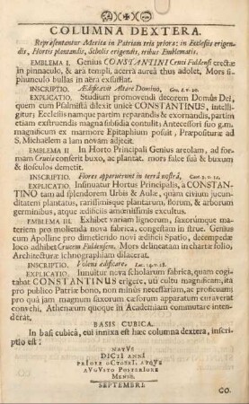 Columna dextera.
