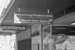 Schmuckgeschäft Manfred Schäfer in der Kaiserstraße 86
