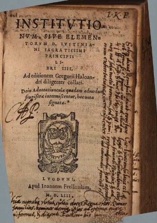 Institutiones Iustiniani