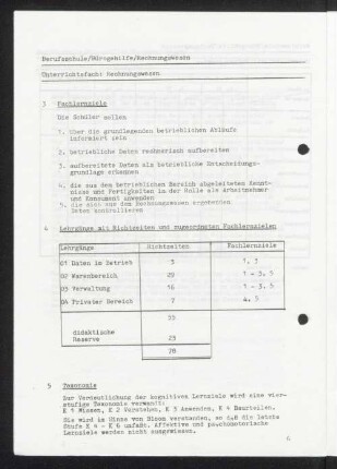 5 Taxonomie