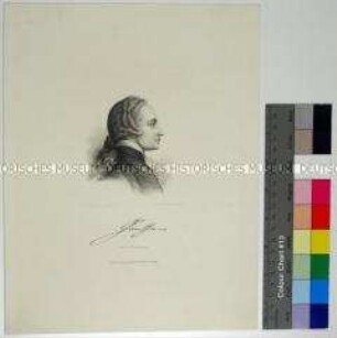 Porträt von Johann Wolfgang von Goethe
