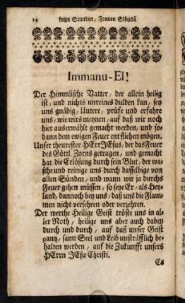 14-34, Immanu-El!