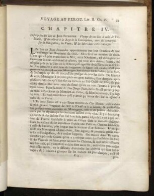 Chapitre IV. - Chapitre V.
