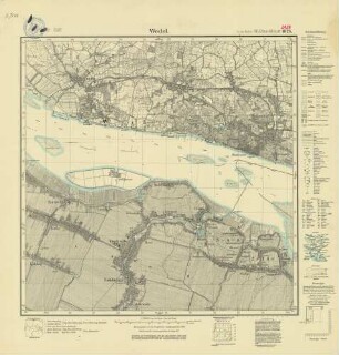 2424 (alte Nr.: 1028) Wede, Meßtischblatt (4cm - Karte)