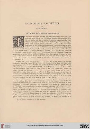 Jugendwerke von Rubens