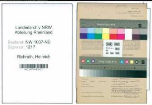 Entnazifizierung Heinrich Richrath , geb. 07.02.1901 (Kaufm.Angestellter)