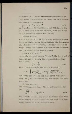 3. Beispiel: Pendelgleichung, elliptische Funktionen