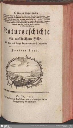 2: D. Marcus Elieser Bloch's ... Naturgeschichte der ausländischen Fische
