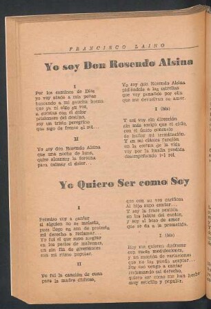 Yo quiero ser como soy
