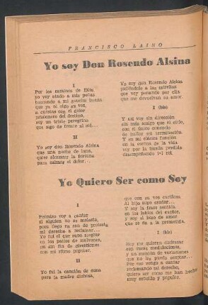 Yo quiero ser como soy