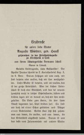 Grabrede