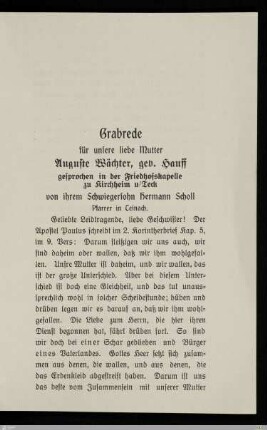 Grabrede