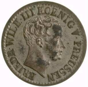 Münze, 1/2 Silbergroschen, 1827