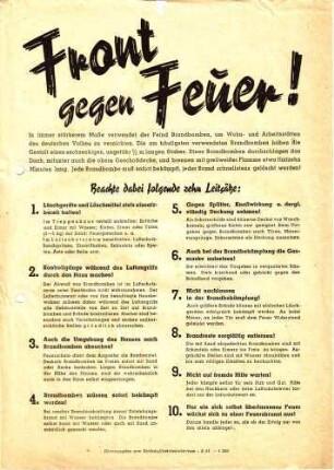 Luftschutzmaßnahmen