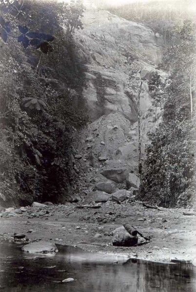 "Landslide on the Ualib River"