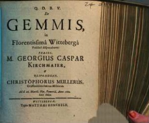 De Gemmis